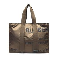 BURBERRY 博柏利 男款Horseferry印花聚酰胺手提单肩包 80145491
