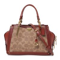 COACH 蔻驰 奢侈品 女士Dreamer 21系列涂层帆布经典标志手提单肩包 54117