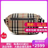 BURBERRY 博柏利 男款织物小号腰包单肩斜挎包 80144201