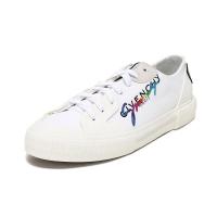 GIVENCHY 纪梵希 男士 PARIS彩色字母印花织物配橡胶低帮运动鞋 BH001TH0HD