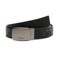 COACH 蔻驰 奢侈品 男士皮革板扣式双面皮带腰带 55179