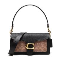 COACH 蔻驰 奢侈品 女士TABBY系列涂层帆布配皮手提单肩斜挎包 79337