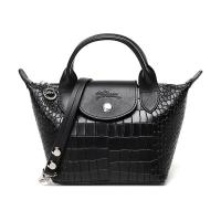 Longchamp 珑骧 女士LE MINI PLIAGE CUIR系列牛皮手提包 1500 HMV
