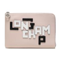 Longchamp 珑骧 女士LE PLIAGE CUIR LGP系列羊皮手拿包IPAD®保护套 4848 755