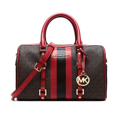 MICHAEL KORS 迈克·科尔斯 MK女包 人造革配皮中号手提单肩斜挎包 30F9G07S6B