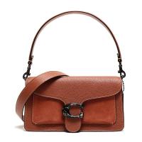 COACH 蔻驰 奢侈品 女士专柜款TABBY系列抛光鹅卵石纹皮革手提单肩斜挎包 79334