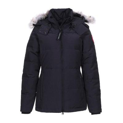 CANADA GOOSE 加拿大鹅 女士涤纶CHELSEA派克大衣鸭绒羽绒服 3804L