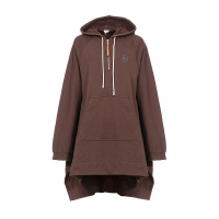 LOEWE 罗意威 女士Rtw Precol系列棉质长款加绒超大连帽卫衣 S6299340PC