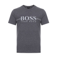 HUGO BOSS 雨果博斯 男士棉质圆领短袖T恤衫 50420199
