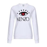 Kenzo 高田贤三 女士棉质圆领长袖运动衫卫衣 F96 2SW713 4X4
