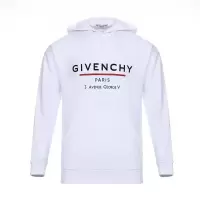 GIVENCHY 纪梵希 男士棉质连帽长袖运动衫卫衣 BMJ05430AF