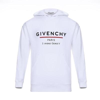 GIVENCHY 纪梵希 男士棉质连帽长袖运动衫卫衣 BMJ05430AF