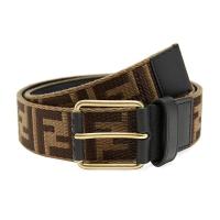 FENDI 男士FF老花系列混纺腰带 7C0367 A4K9