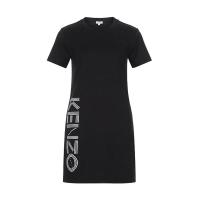 Kenzo 高田贤三 女士棉质短袖连衣裙裙子 FA5 2RO750 951