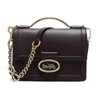 COACH 蔻驰 奢侈品 女士鞣制皮革手提包单肩斜挎包 76740