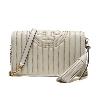 TORY BURCH 托里·伯奇 奢侈品 TB女包 FLEMING系列皮革手拿包单肩斜挎 56317