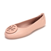 TORY BURCH 托里·伯奇 女士皮革船鞋平底鞋 49350