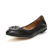 TORY BURCH 托里·伯奇 奢侈品 TB女鞋 皮革平底鞋船鞋 46084