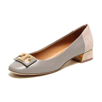 TORY BURCH 托里·伯奇 奢侈品 TB女鞋 皮革单鞋低跟鞋 58320