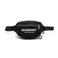 BURBERRY 博柏利 男女通用款织物小号腰包胸包斜挎包 80210911
