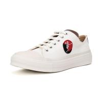 Alexander Mcqueen 亚历山大·麦昆 男士织物配皮运动鞋帆布鞋 505132 W4H52