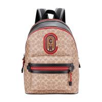 COACH 蔻驰 男士 专柜款老花人造革大号双肩包背包 89090