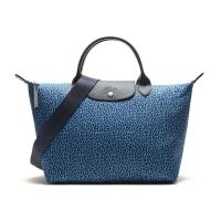 Longchamp 珑骧 女士LE PLIAGE系列织物中号短柄手提单肩斜挎包 1515 439