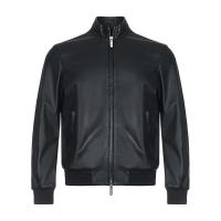 EMPORIO ARMANI 阿玛尼 男士羊皮革皮衣外套上衣 51B13P 51P13