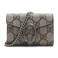 GUCCI 古驰 女士高级人造帆布配皮卡包零钱包手提包 574930 KHNSN