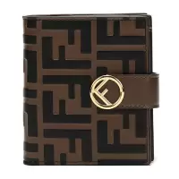 FENDI 女士皮革短款钱包钱夹 8M0386 AAFM