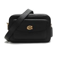 COACH 蔻驰 女款抛光鹅卵石纹皮革CASSIE相机包单肩斜挎包 639