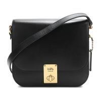 COACH 蔻驰 女款HUTTON系列皮革哈顿小方包单肩斜挎包 610