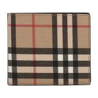 BURBERRY 博柏利 男士环保帆布短款钱包钱夹 80166111