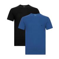 EMPORIO ARMANI 阿玛尼 男款棉质圆领短袖内衣T恤两件套装 111267 9A722