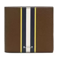 BALLY 巴利 男款牛皮短款钱包钱夹 BRASAI BI