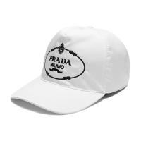 Prada 普拉达 女款织物棒球帽鸭舌帽帽子 1HC179 2EK1