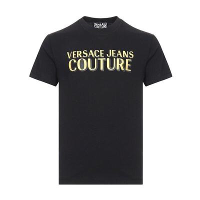 VERSACE JEANS COUTURE 范思哲 男款圆领短袖T恤 B3GVB7KA 30327