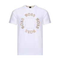 HUGO BOSS 雨果博斯 男款棉质圆领短袖T恤 50425693