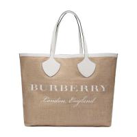 BURBERRY 博柏利 女款织物大号手提单肩包 40725041