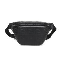 FENDI 男款织物配皮胸包斜挎包腰包 7VA434 A72V