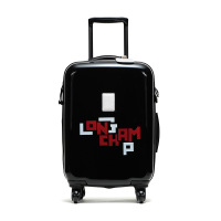 Longchamp 珑骧 女款聚碳酸酯/ABS滚轮式手提拉杆箱行李箱 1457 417