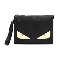 FENDI 男士 皮革小怪兽手拿包 7VA491 A7SR