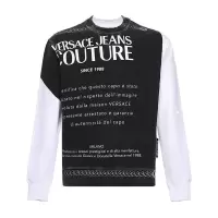 VERSACE JEANS COUTURE 范思哲 男士 棉质圆领长袖卫衣运动衫 B7GVA7F5 13956