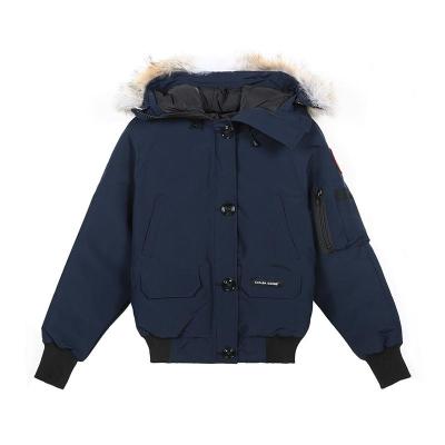 CANADA GOOSE 加拿大鹅 女士 涤纶鸭绒连帽羽绒服飞行员夹克外套 7999L