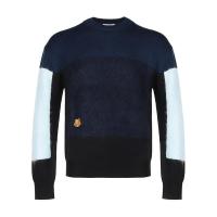 KENZO 高田贤三 男士 羊毛圆领长袖针织衫羊毛衫毛衣 FA6 5PU508 3AF