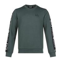 EMPORIO ARMANI EA7 阿玛尼 男士 棉质加绒款圆领长袖卫衣运动衫 6HPM11 PJ07Z
