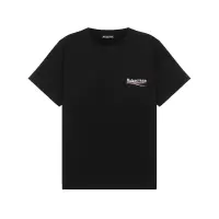 BALENCIAGA 巴黎世家 男士棉质圆领短袖T恤 620967 TIV52