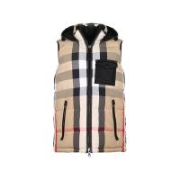 BURBERRY 博柏利 女款 锦纶双面两穿鸭绒羽绒背心马甲 80334321