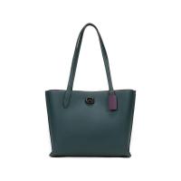 COACH 蔻驰 女士 专柜款皮革WILLOW手提单肩包托特包 C0690