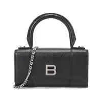 BALENCIAGA 巴黎世家 女士皮革手提单肩包链条包 640769 1IZHY